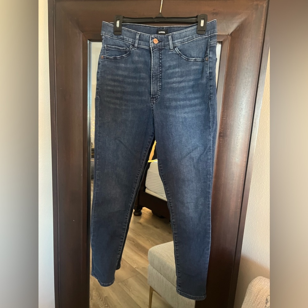 Skinny blue jeans size 10R